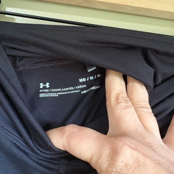 Under Armour Black HeatGear Leggings - Picture 3 of 5